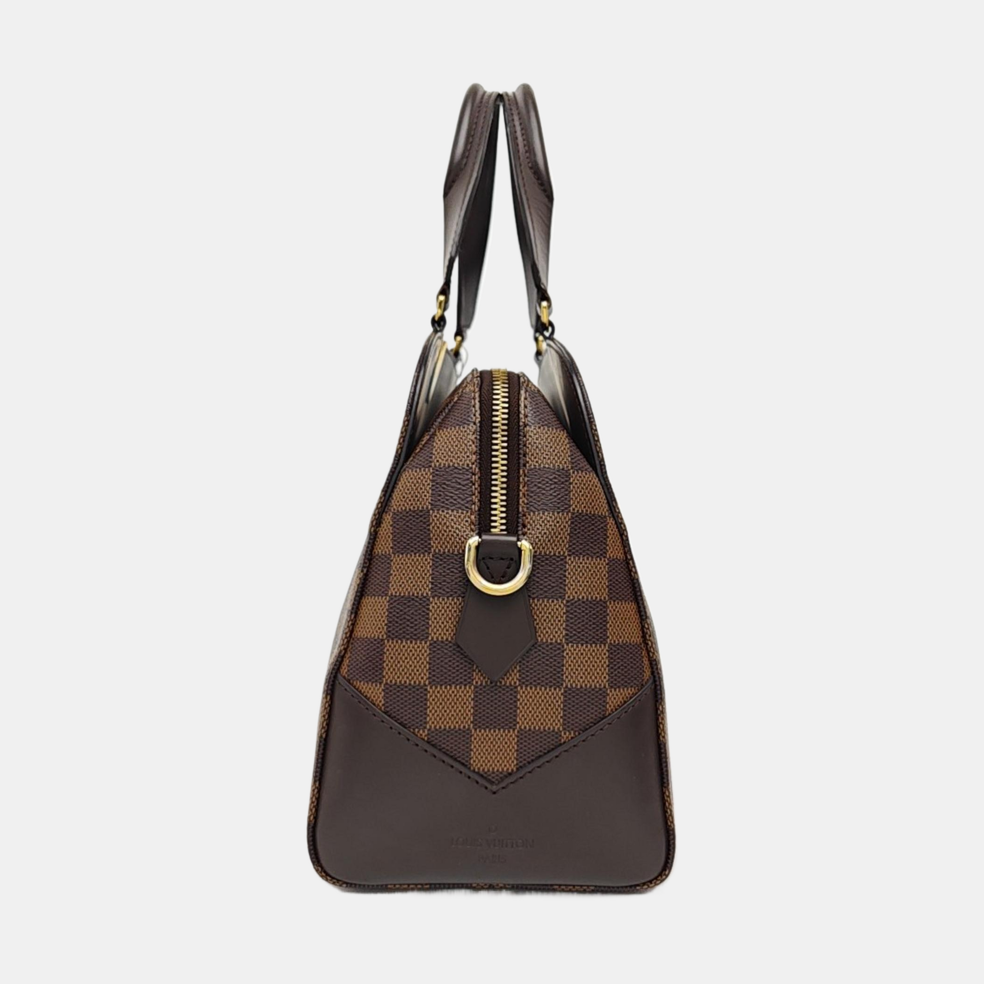 KENSINGTON BOWLING Damier Ebene Coated Canvas Brown