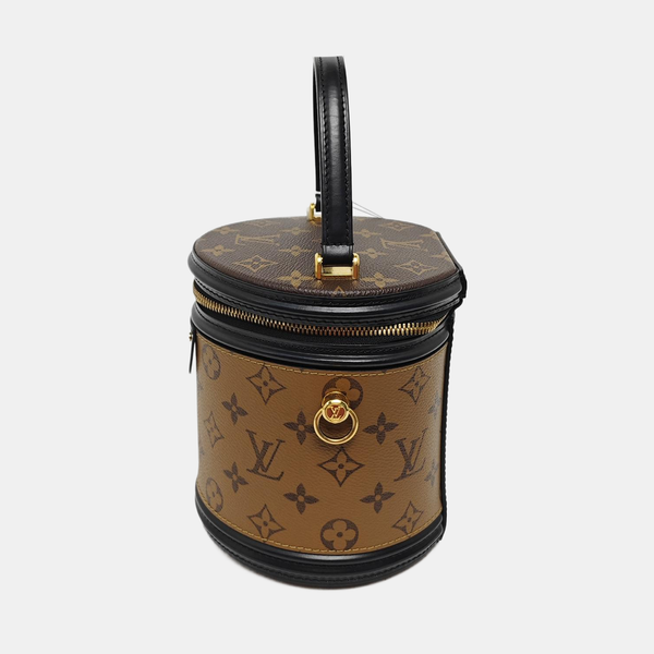 CANNES PM Monogram Coated Canvas Brown