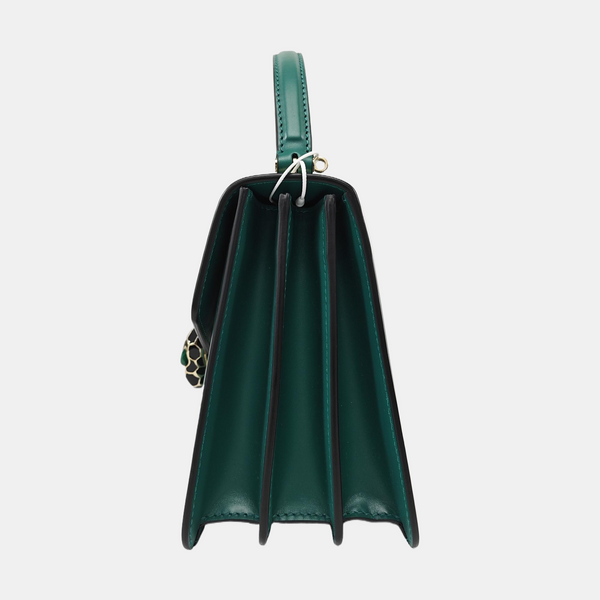 SERPENTI FOREVER Small Calfskin Green