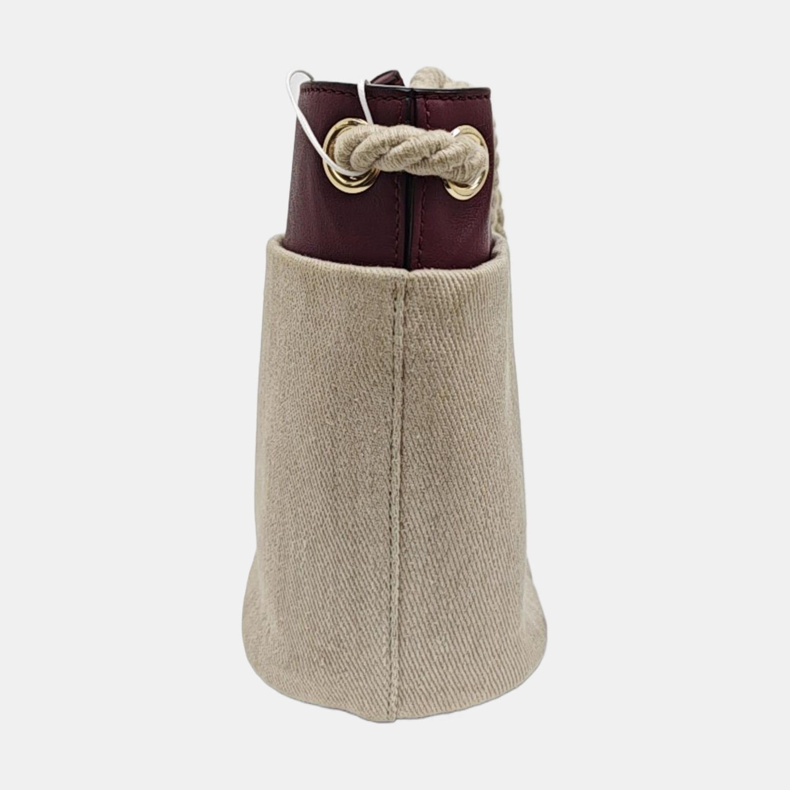 Canvas Bucket Bag Gray