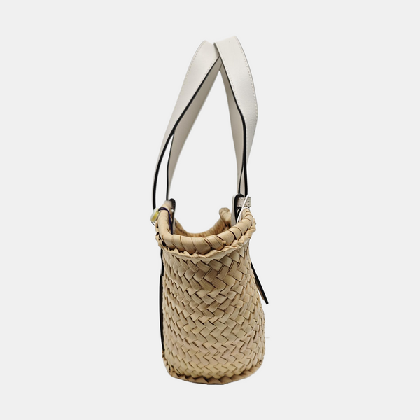 Basket Small Straw Beige