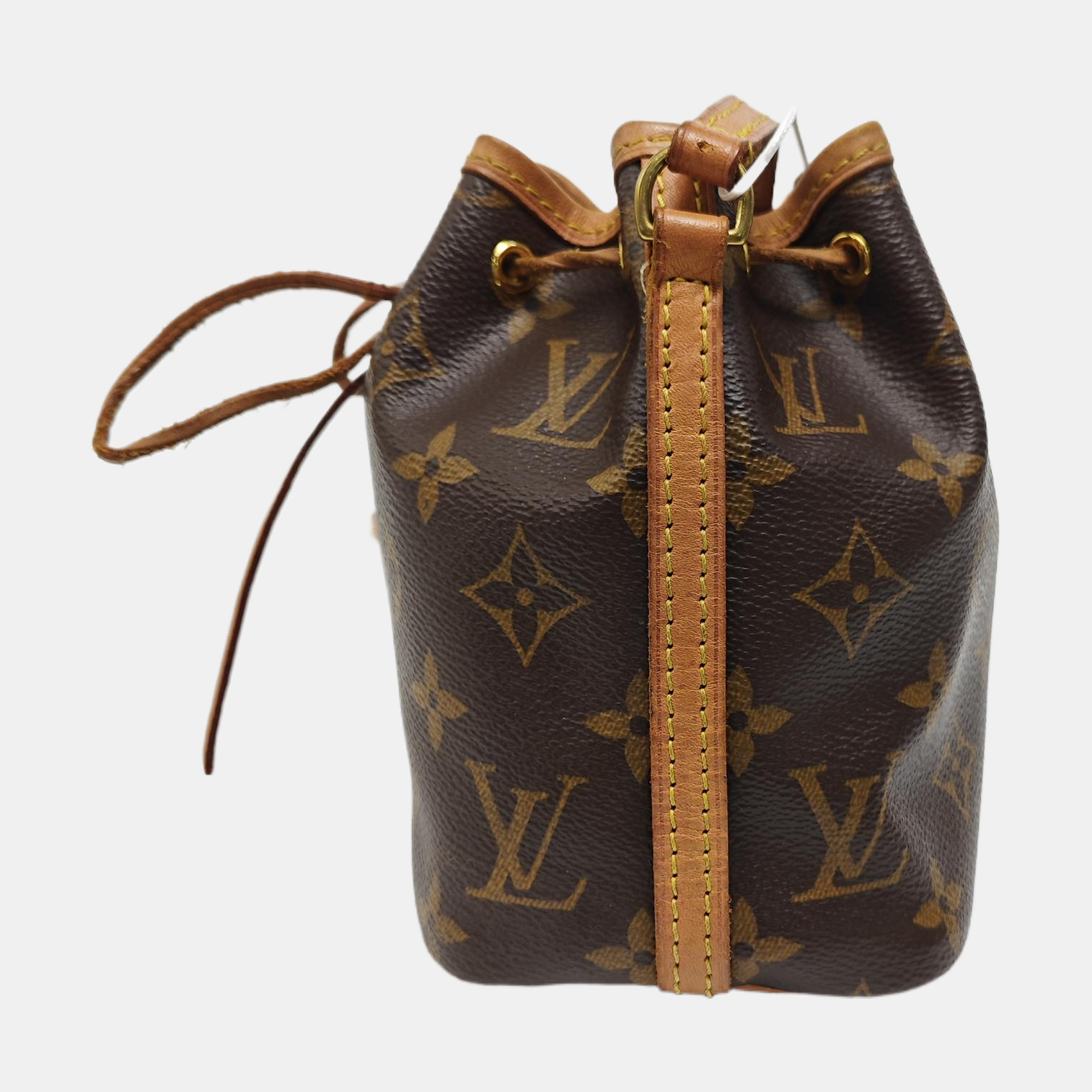 NÉONOÉ Nano Monogram Coated Canvas Brown