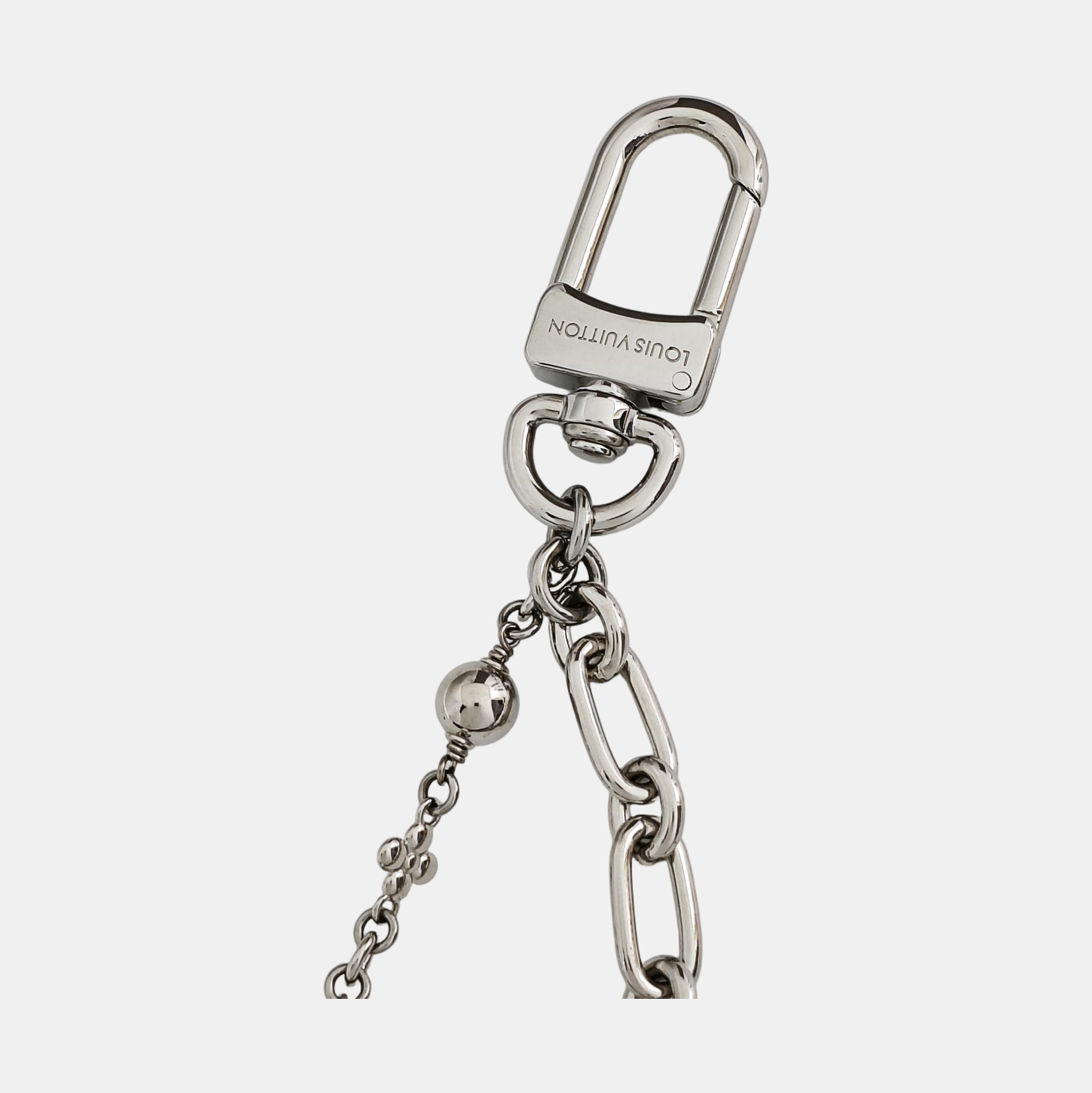 Metal Bag Charm Silver