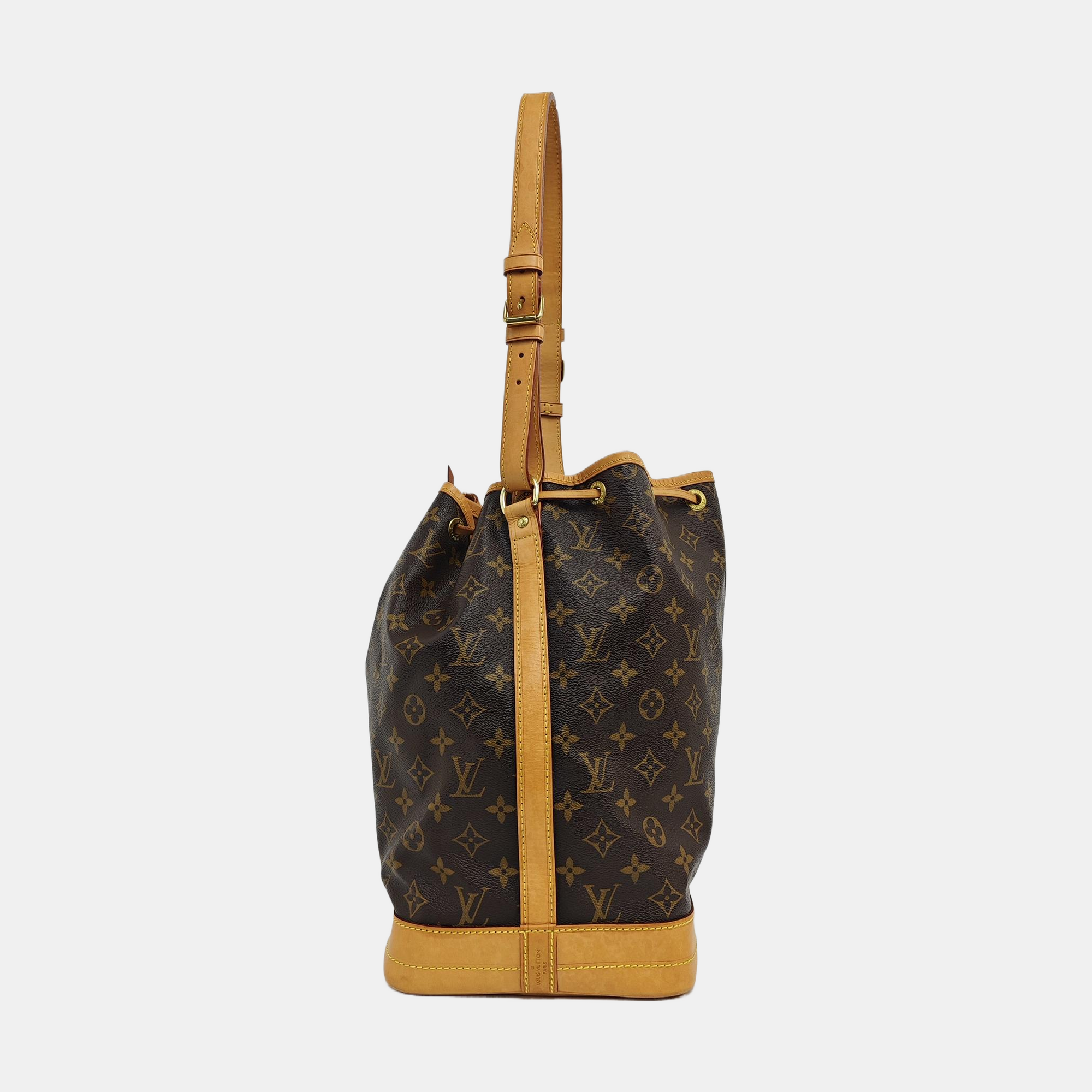 NOÉ GM Monogram Coated Canvas Brown