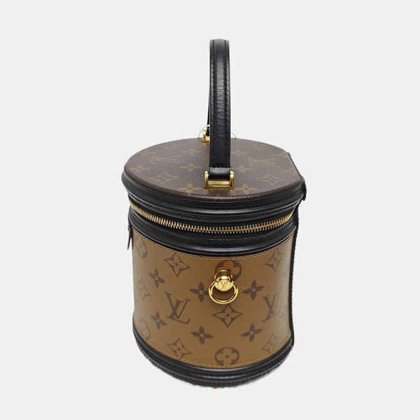 CANNES PM Monogram Coated Canvas Brown