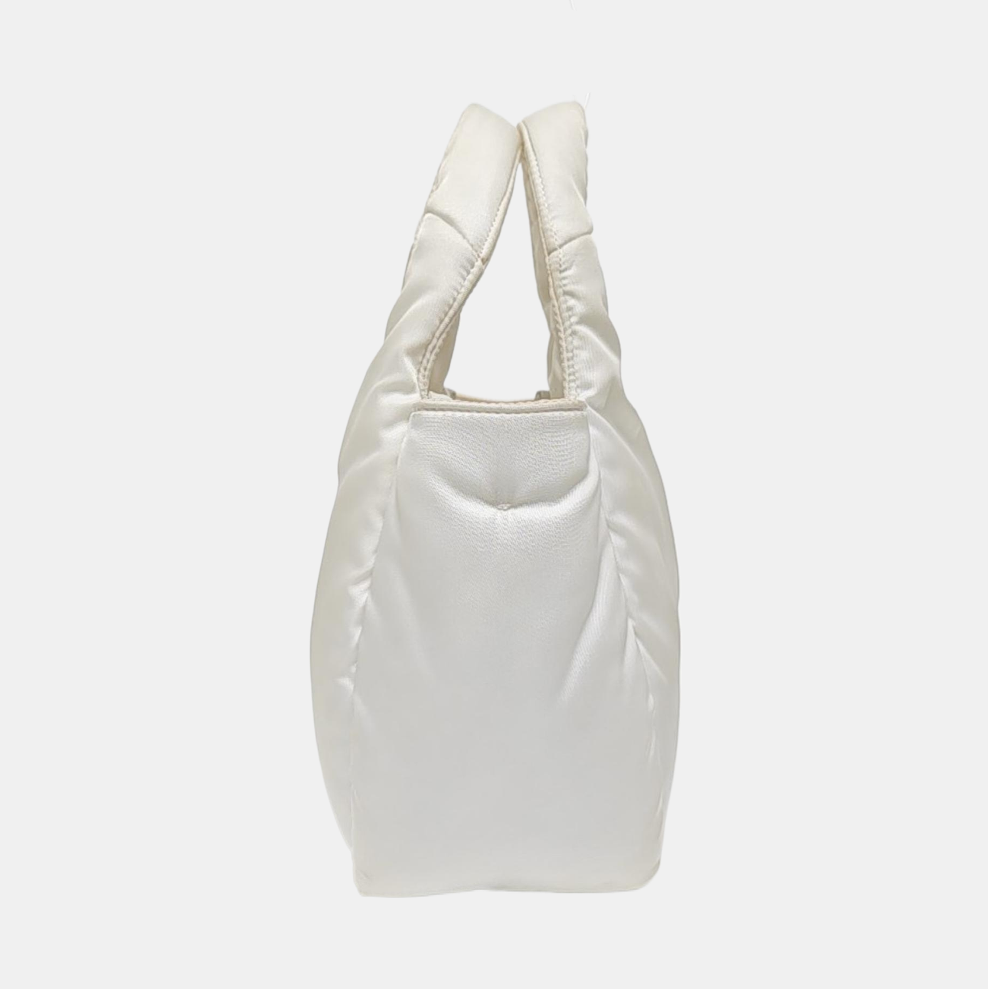 Nylon Tote Bag White