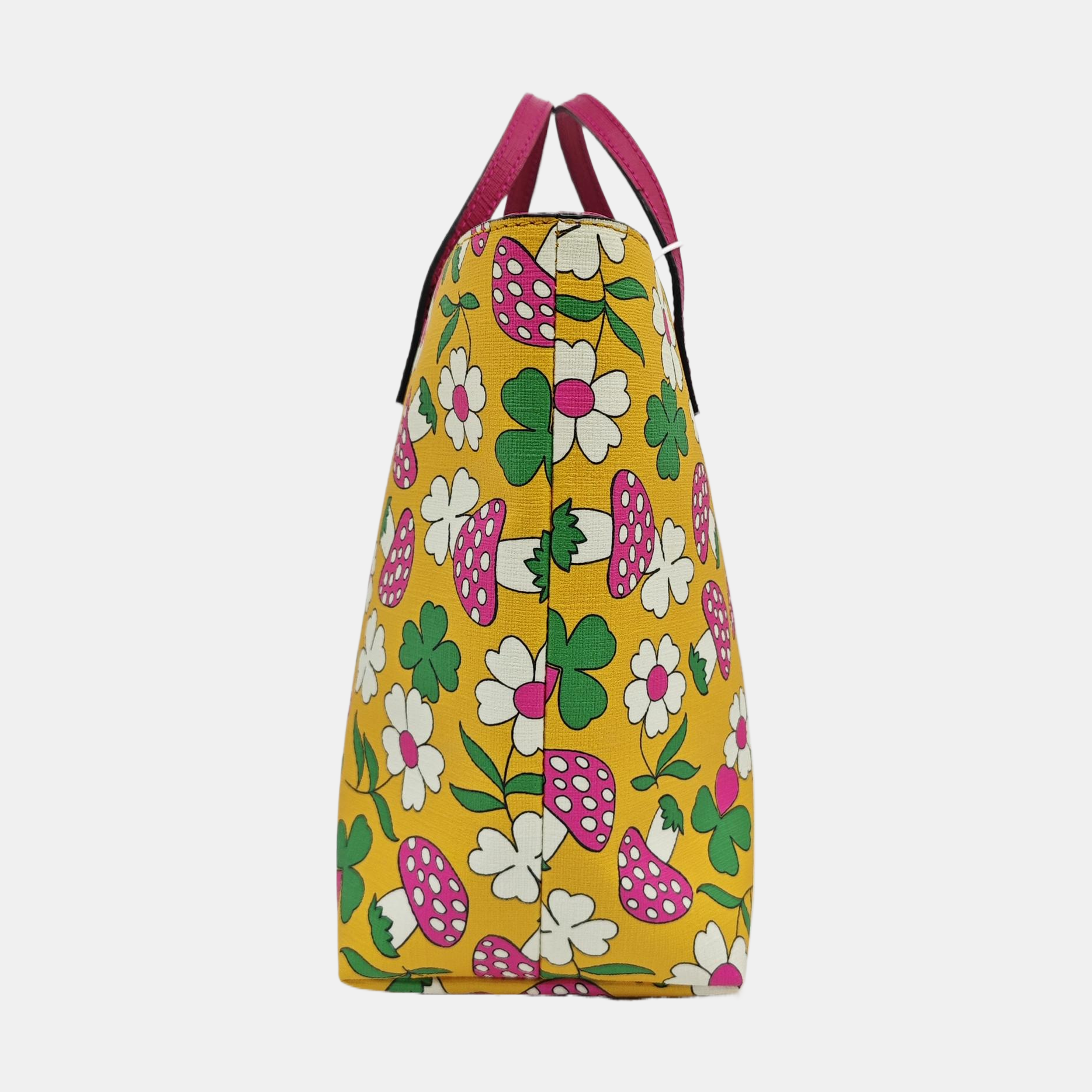 GG Imprime Coated Canvas Yellow