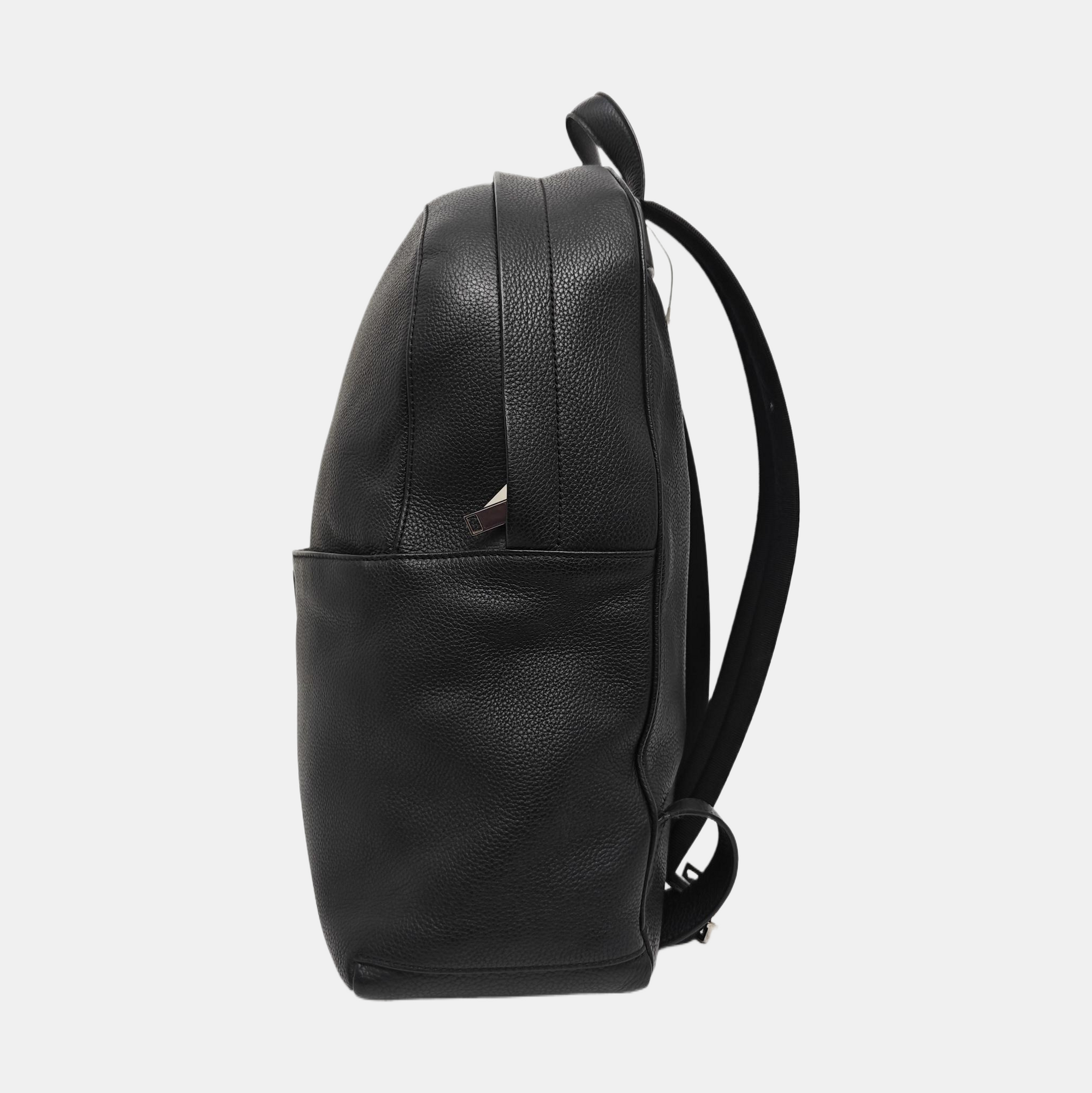 Calfskin Backpack Black