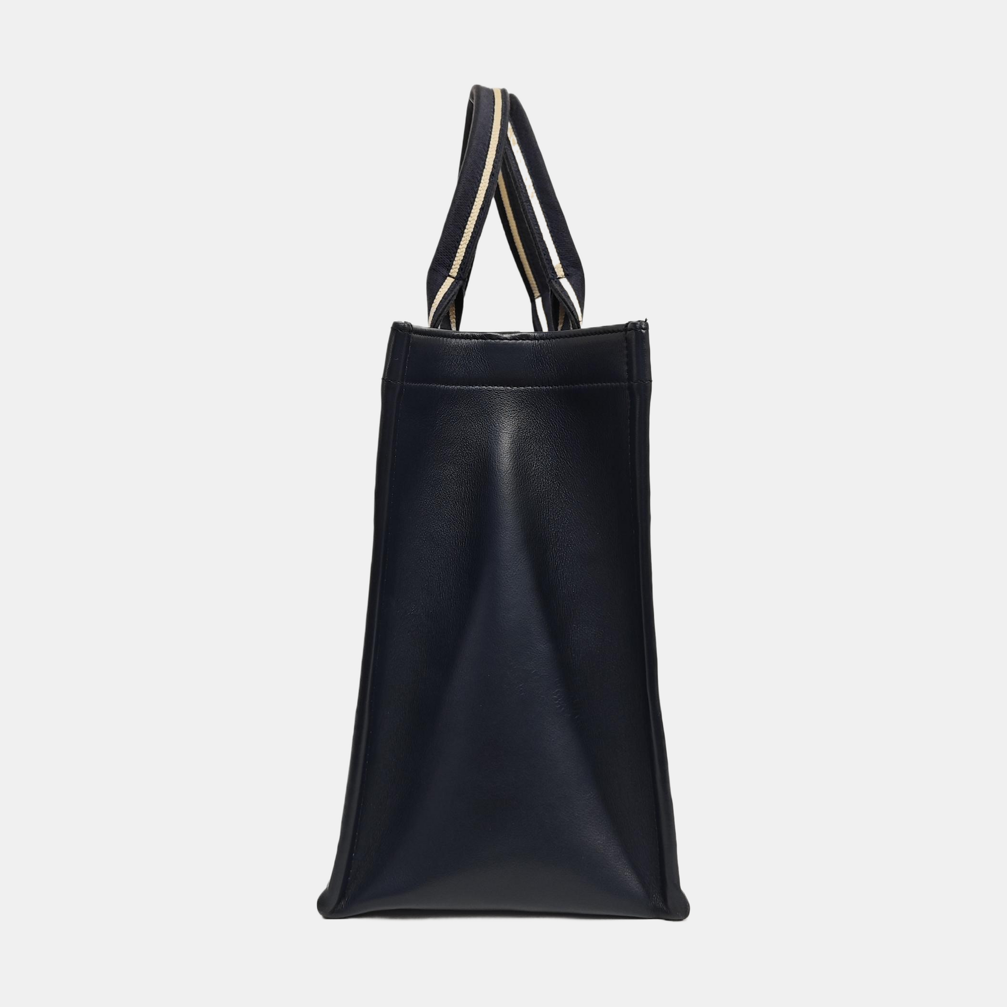Book Tote Medium Oblique Canvas Blue