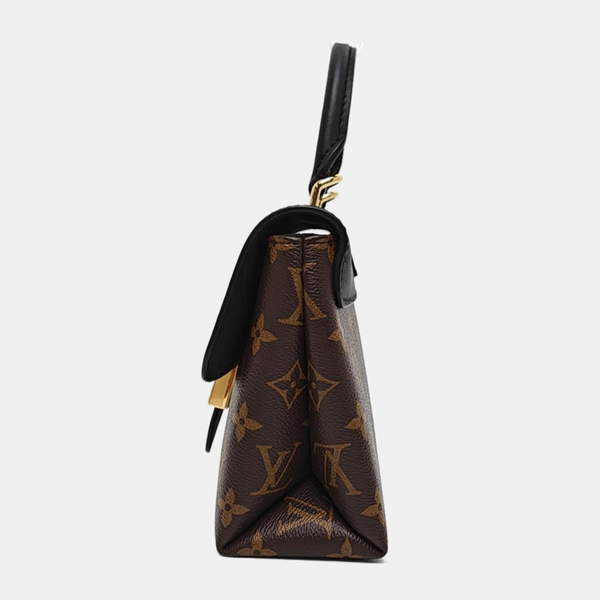 LOCKY BB Monogram Coated Canvas Brown