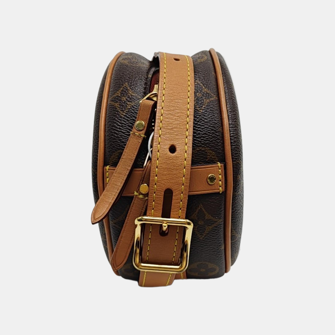 BOITE CHAPEAU PM Monogram Coated Canvas Brown