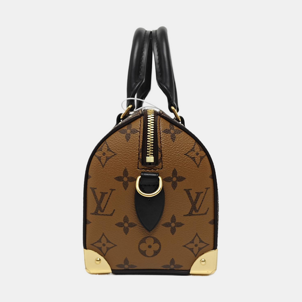 SPEEDY TRUNK 20 Monogram Coated Canvas Brown