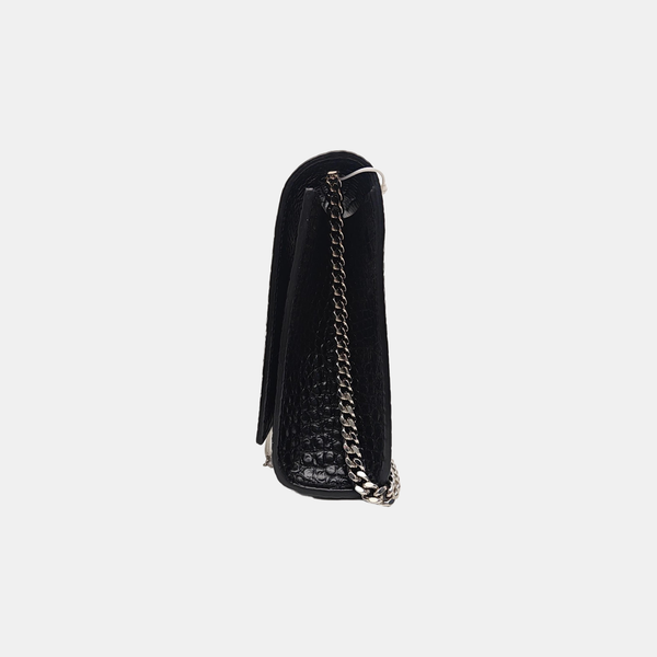 KATE Medium Calfskin Gray