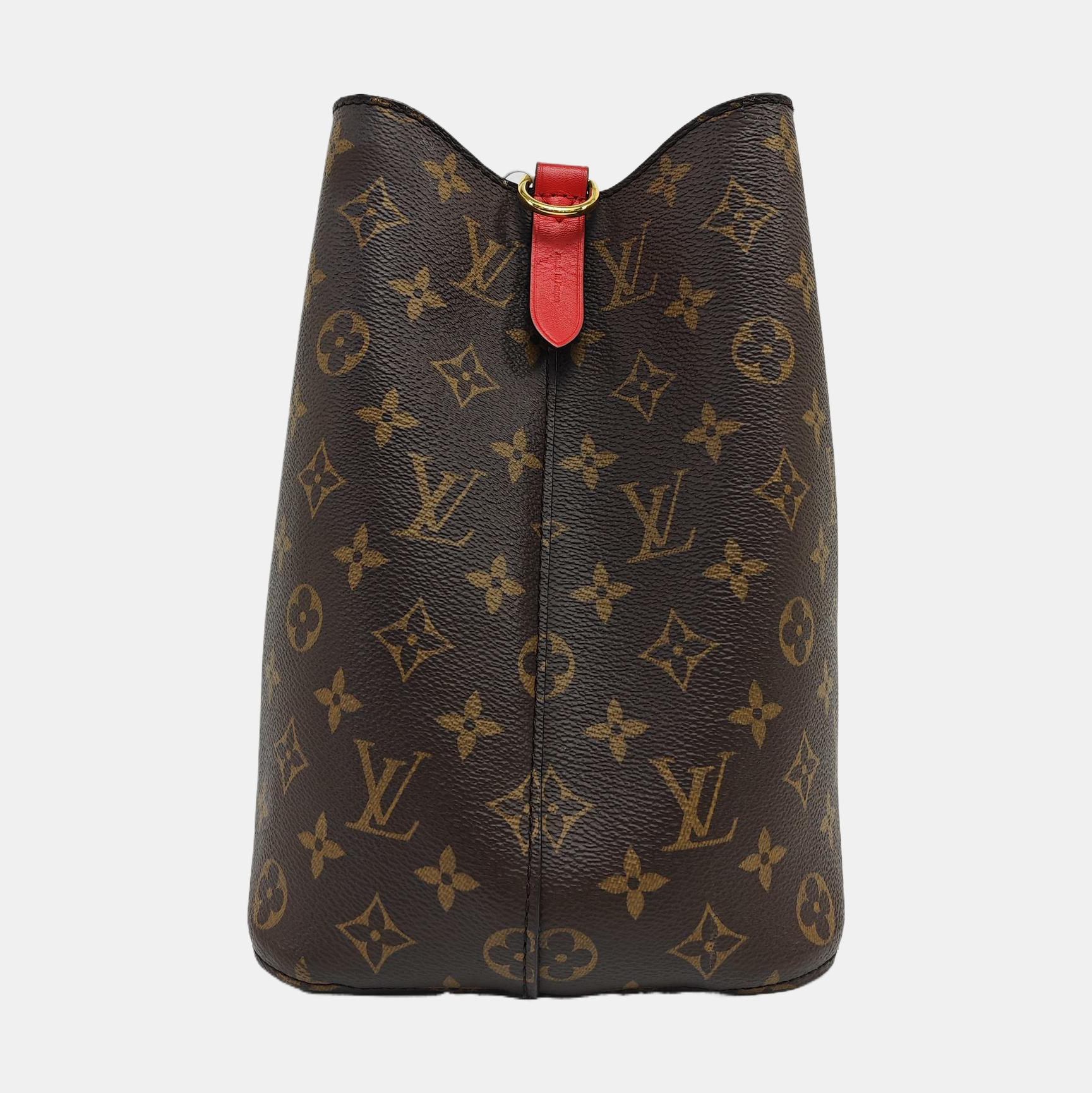 NÉONOÉ MM Monogram Coated Canvas Brown