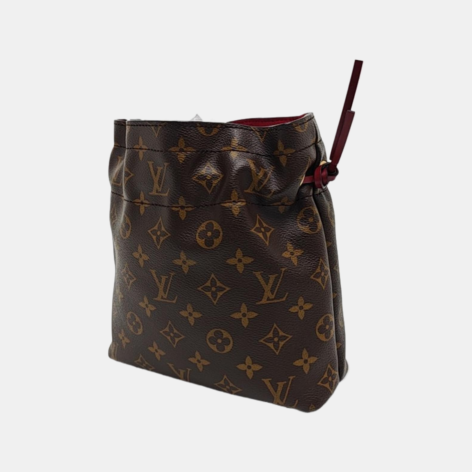 NÉONOÉ MM Monogram Coated Canvas Brown