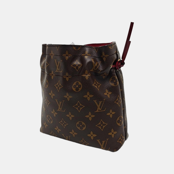 NÉONOÉ MM Monogram Coated Canvas Brown