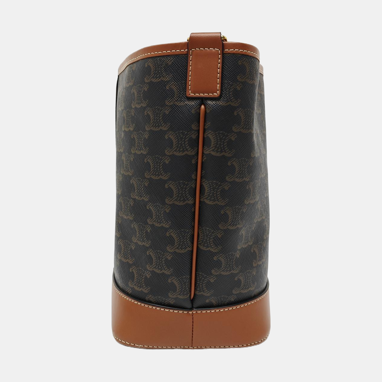 TRIOMPHE CANVAS Small Coated Canvas Brown