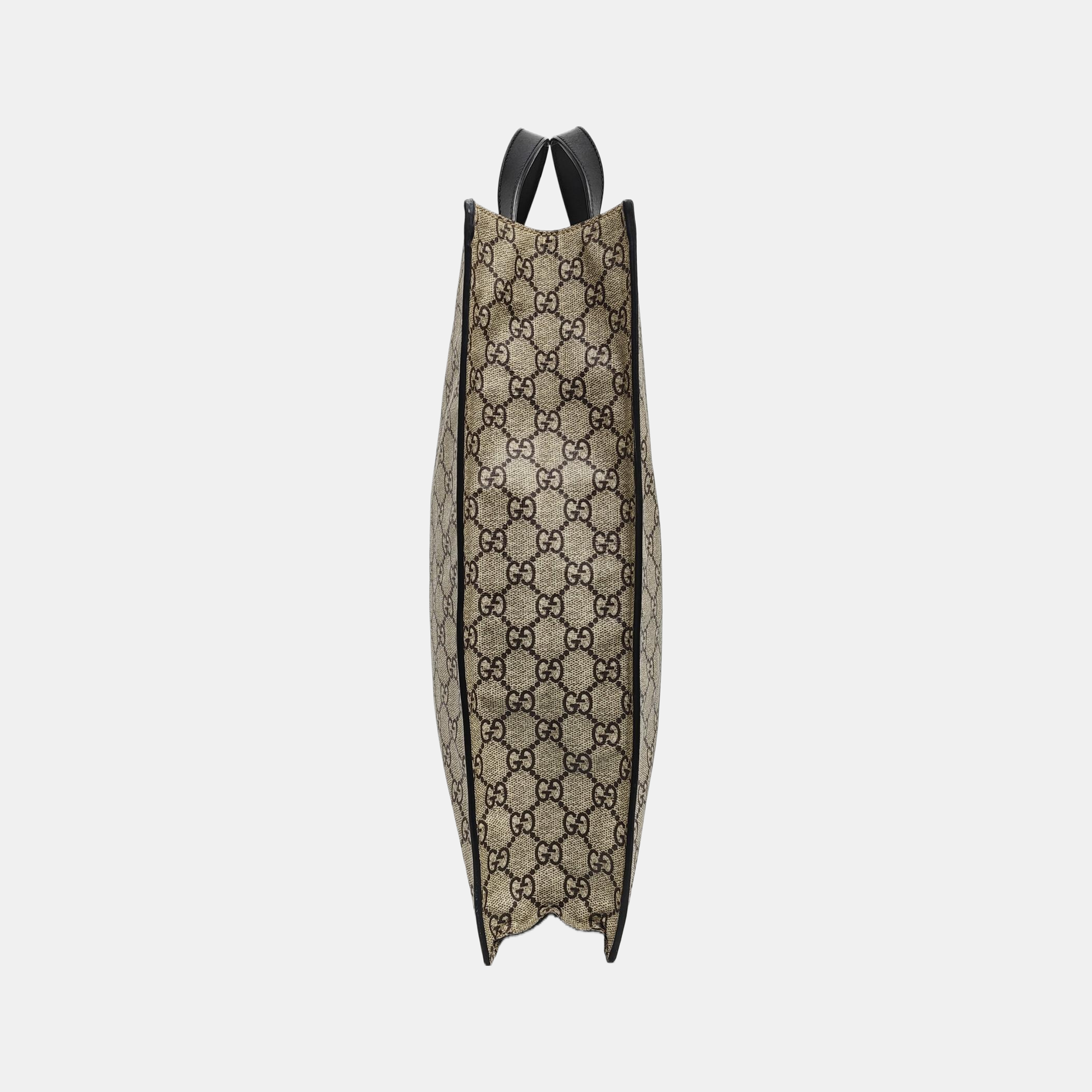 GG Supreme Monogram Coated Canvas Beige