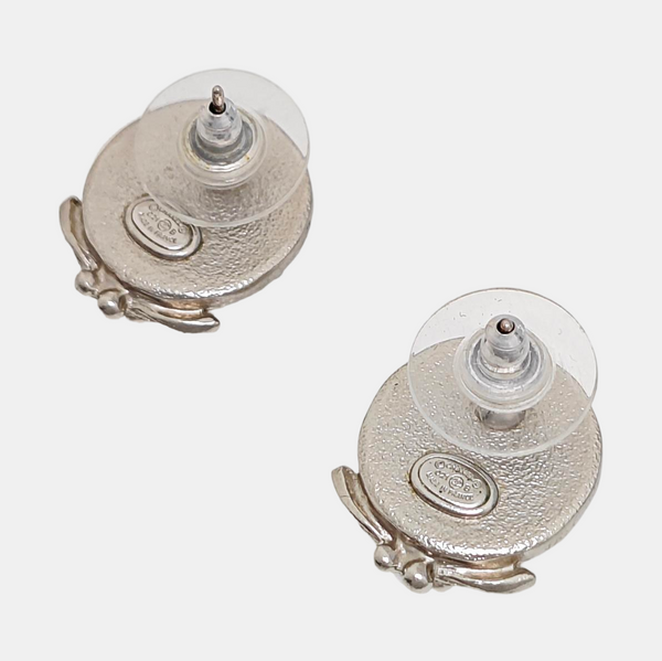 Metal Silver Stud Earrings