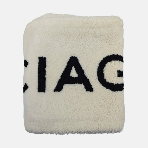 Lambskin Scarf White