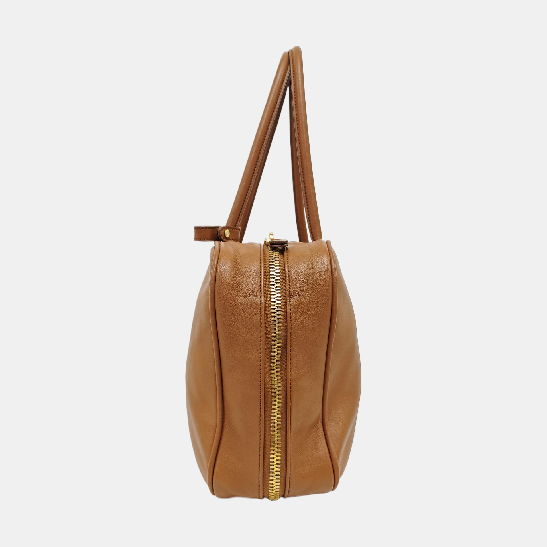 Beau Large Calfskin Brown