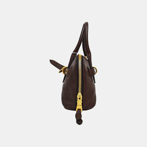 Aventure Small Lambskin Brown