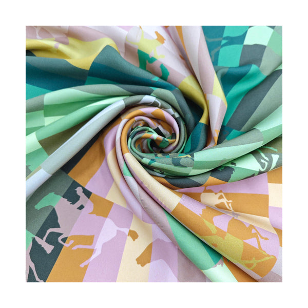 Mulberry Silk Silk Scarf Green