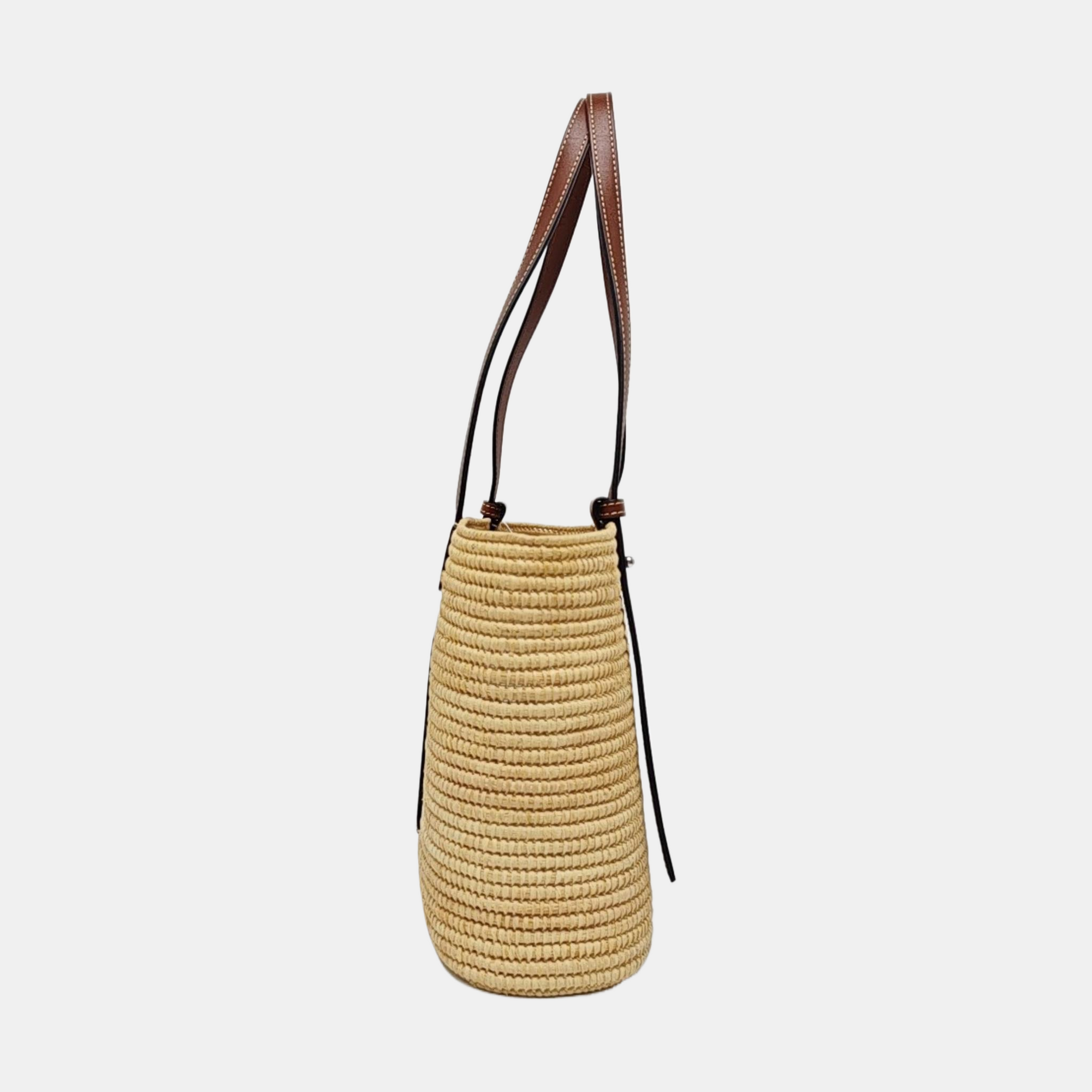 Basket Small Straw Beige