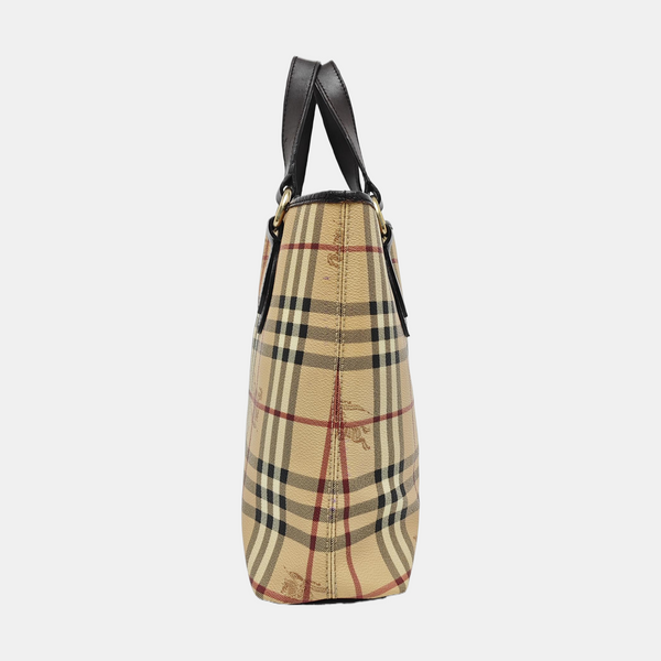 Coated Canvas Tote Bag Multicolor