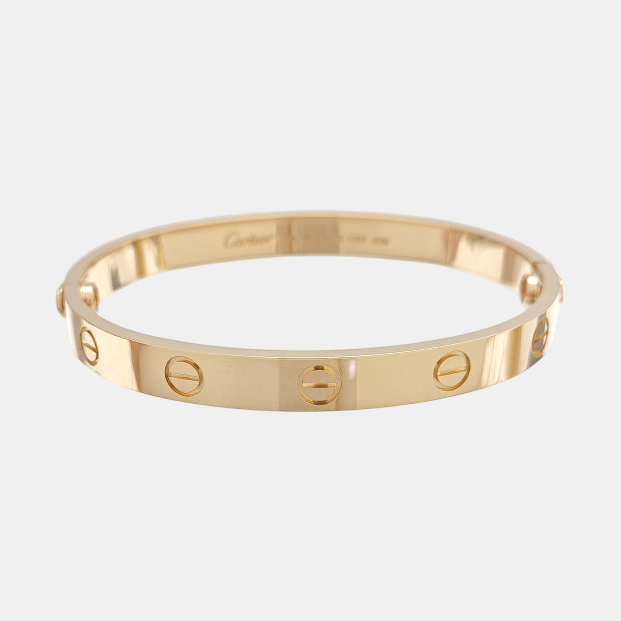 LOVE 18k Rose Gold Bangle