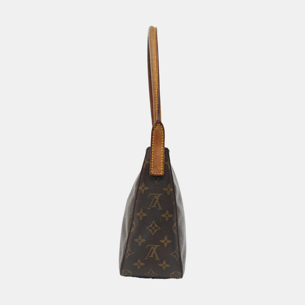 LOOPING MM Monogram Coated Canvas Brown