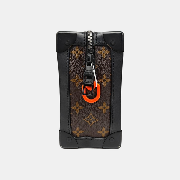 SOFT TRUNK Monogram Coated Canvas Brown
