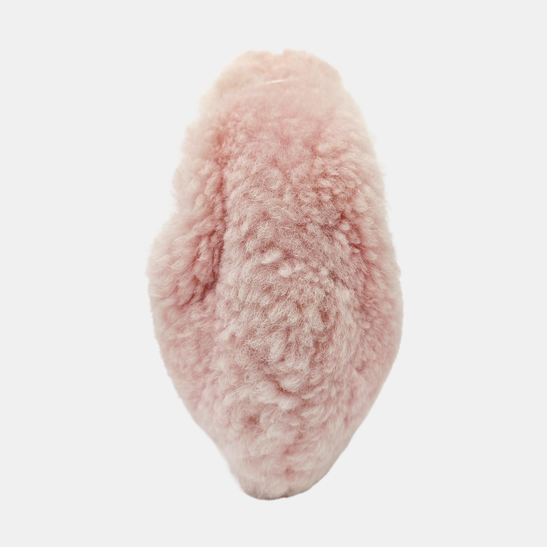 Fur Top Handle Bag Pink