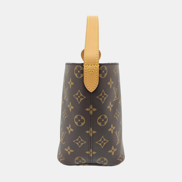 ALL IN Monogram Coated Canvas Brown