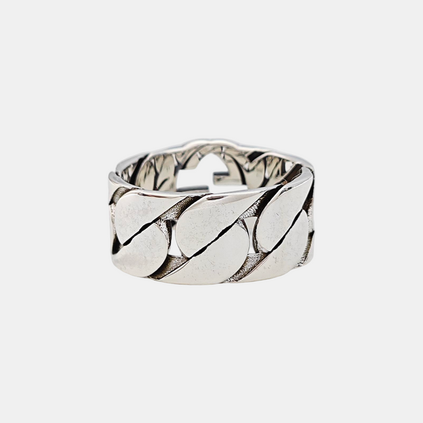 Interlocking G 925 Sterling Silver Ring HK 21