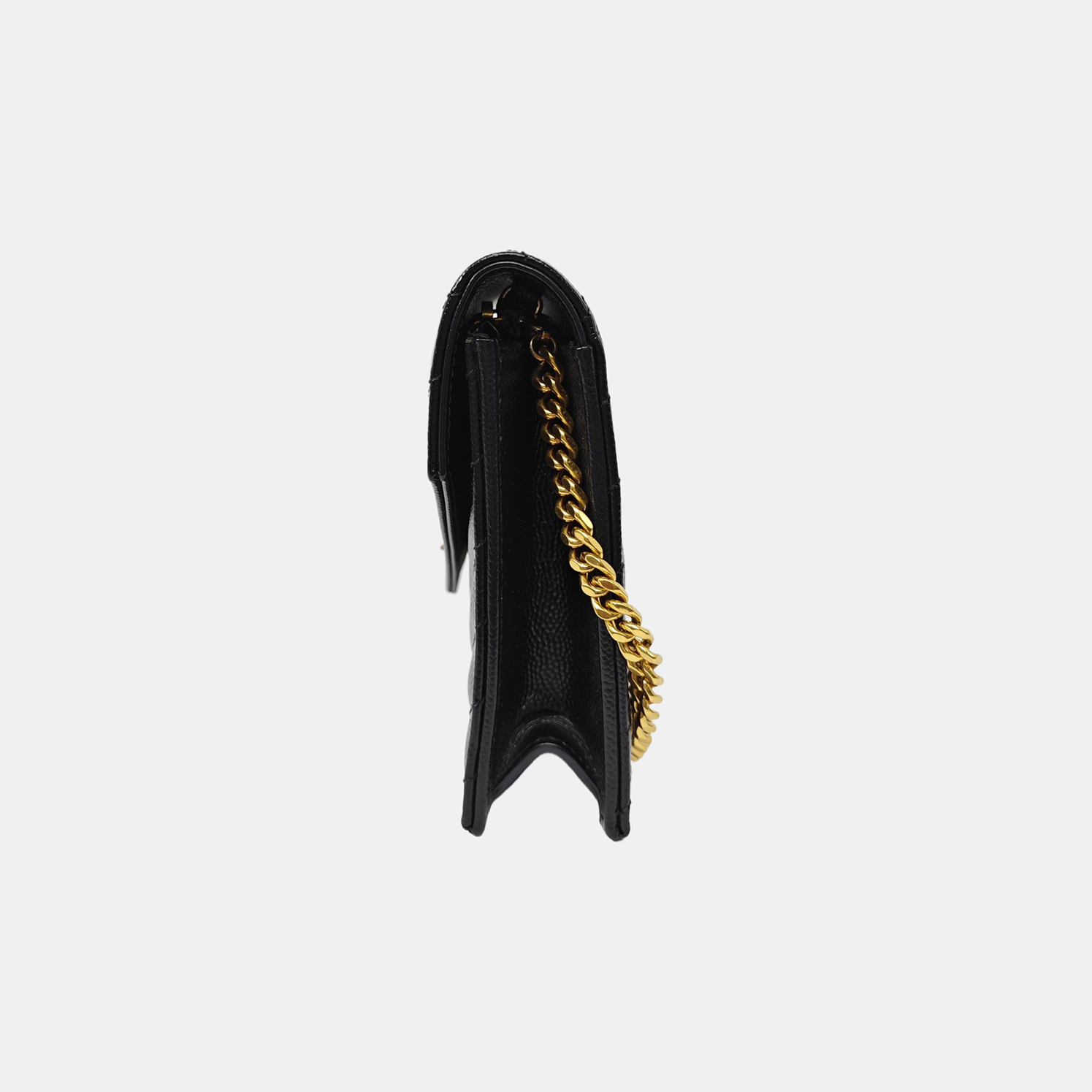 MONOGRAM WOC Chevron Calfskin Black