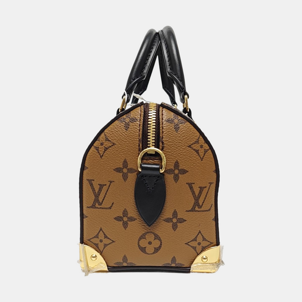 SPEEDY TRUNK 20 Monogram Coated Canvas Brown