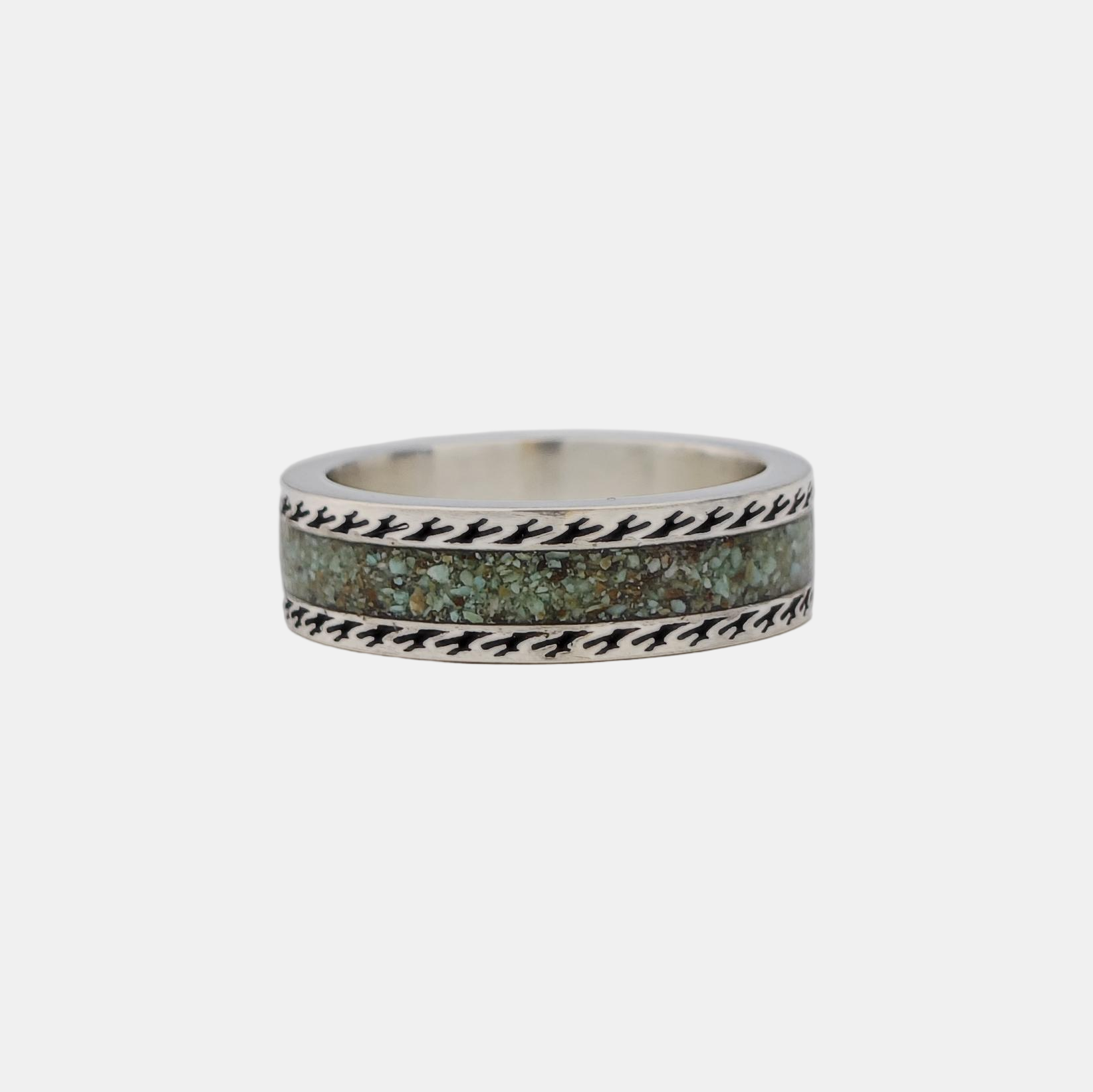Interlocking G 925 Sterling Silver Ring HK 16