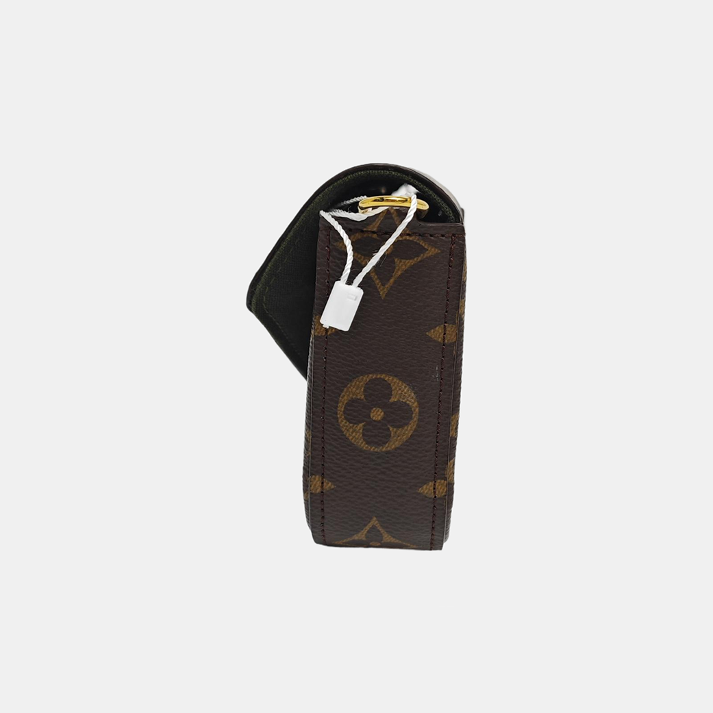 Authenticated pre-owned  FÉLICIE Monogram Coated Canvas Brown - Crossbody Bag at Looply