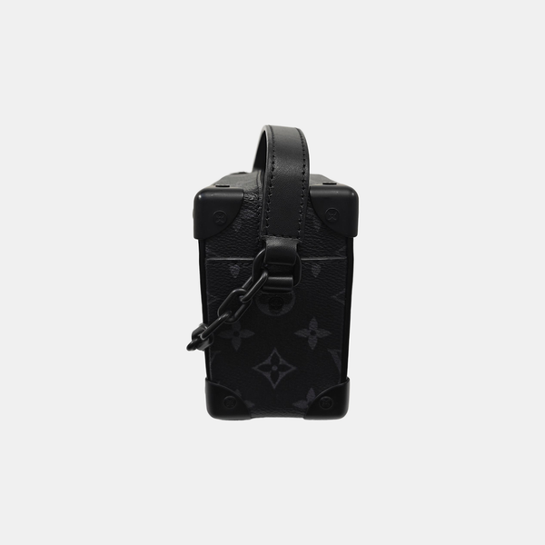 SOFT TRUNK Mini Monogram Coated Canvas Black