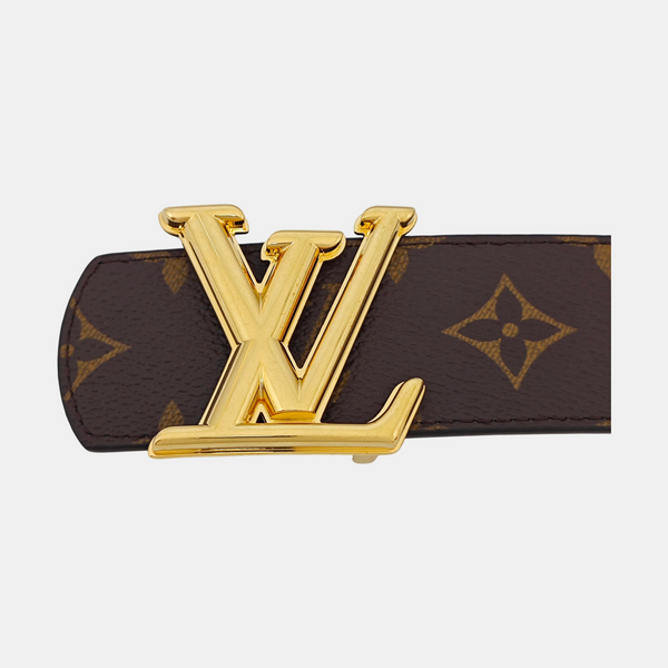 Coated Canvas Belt Brown
