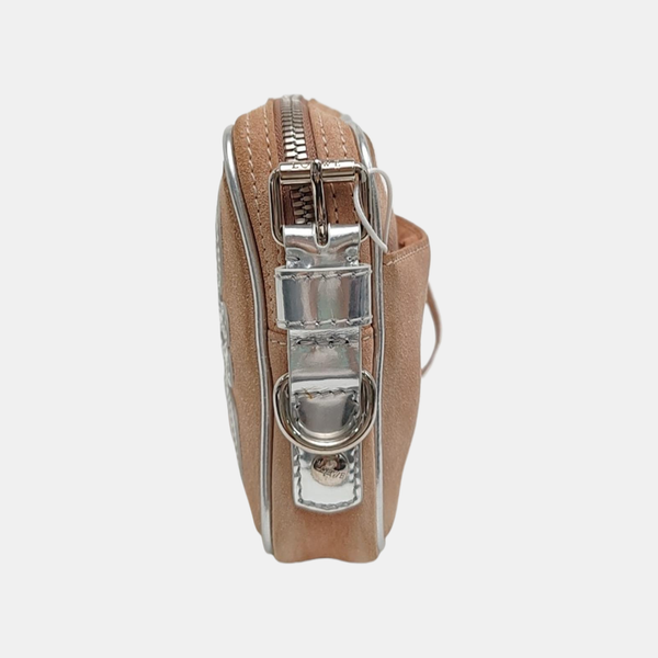 Suede Shoulder Bag Pink