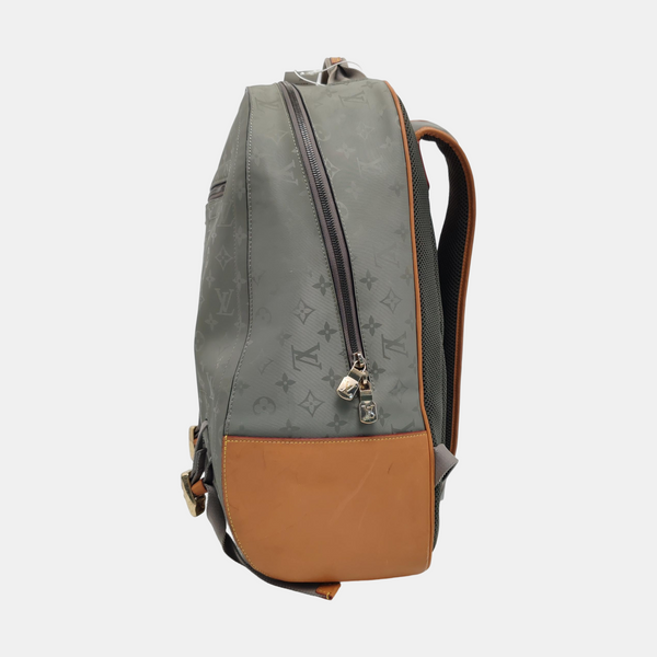 Monogram Coated Canvas PM Gray