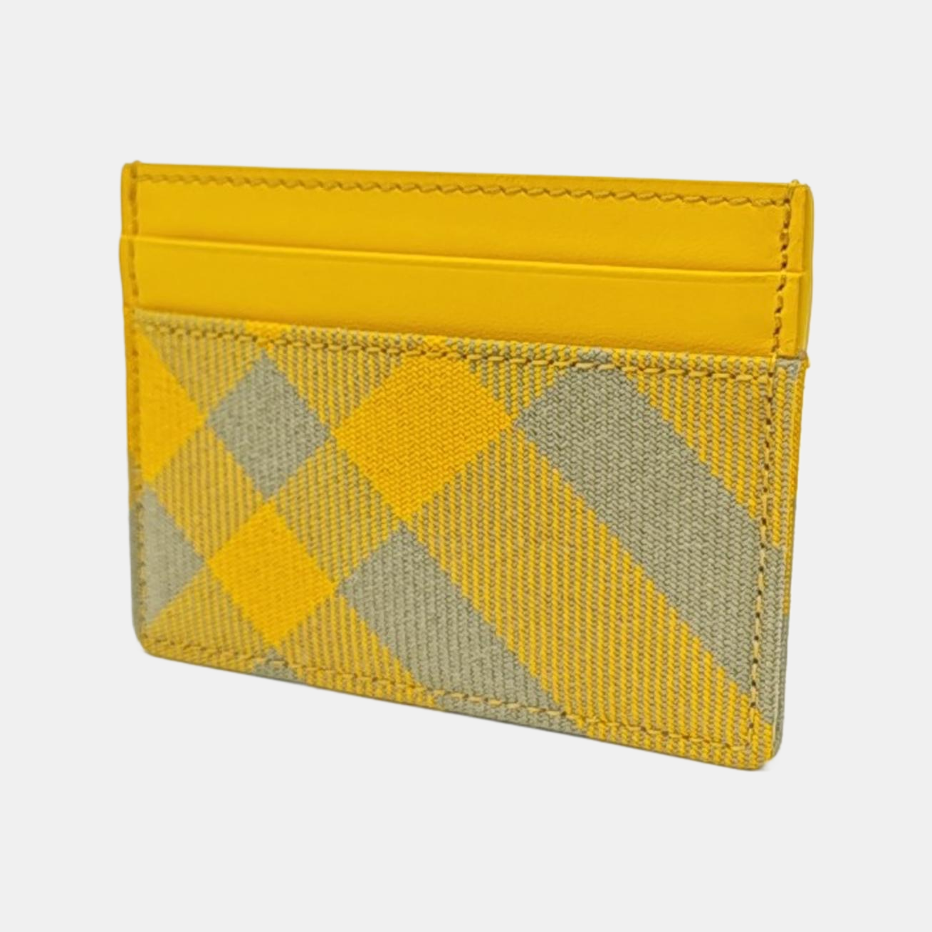 Canvas Card Holder Yellow