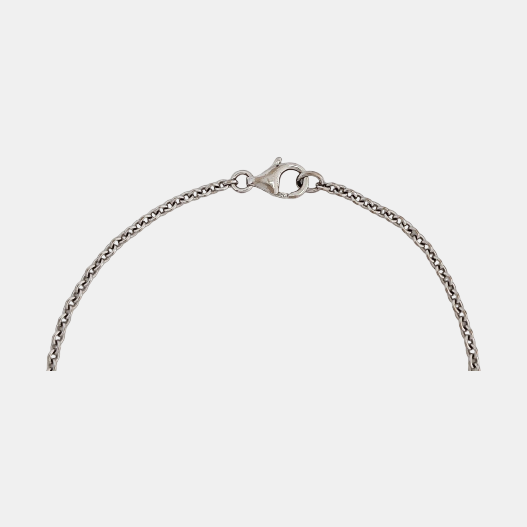 LOVE 18k White Gold Silver Bracelet