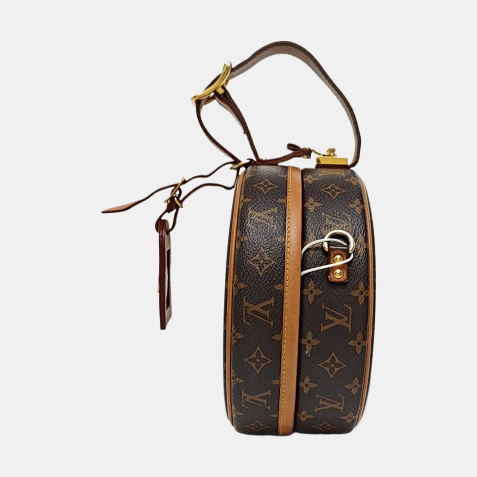 BOITE CHAPEAU PM Monogram Coated Canvas Brown