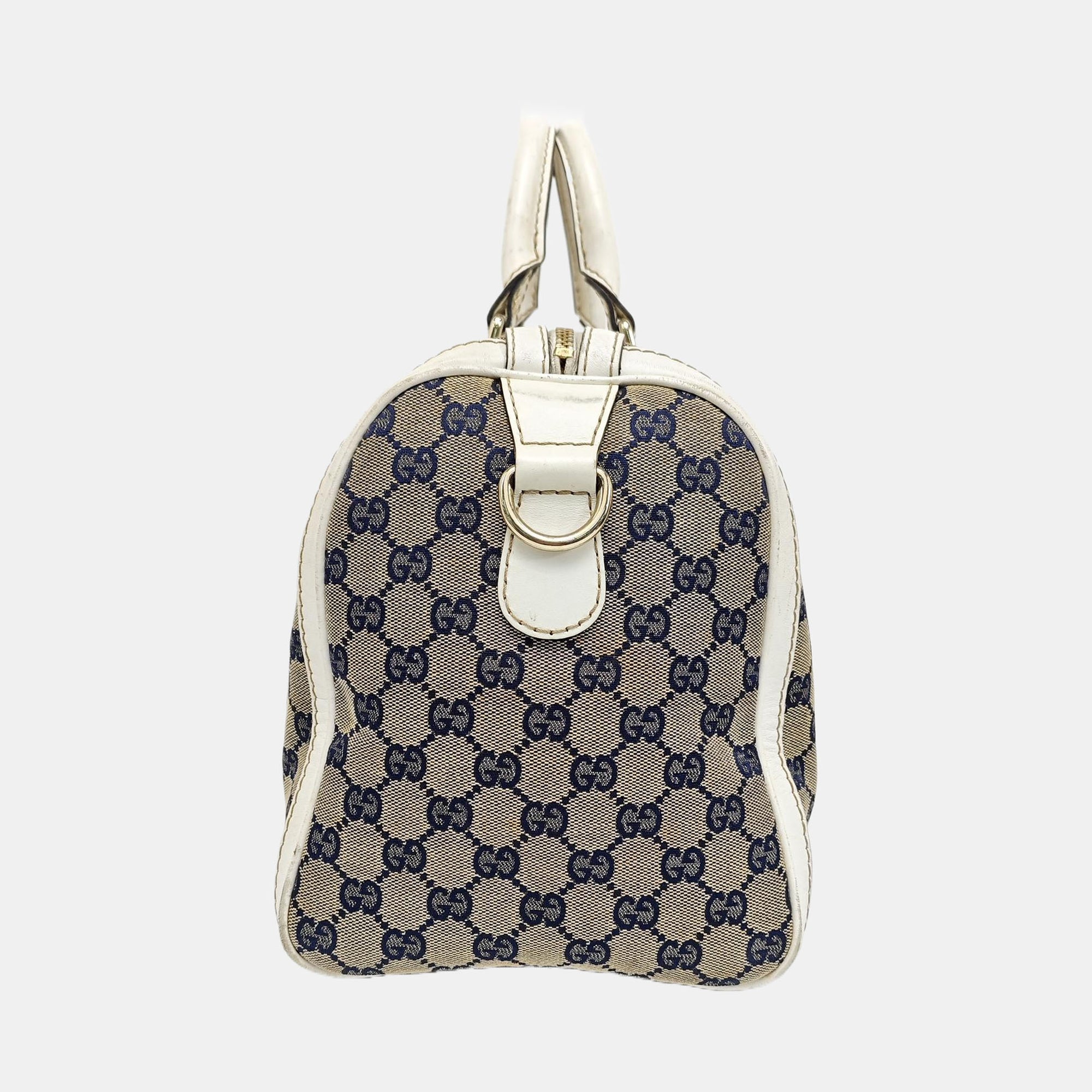 Boston Monogram Canvas Gray
