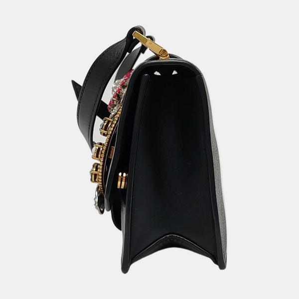 Miu Lady Calfskin Black