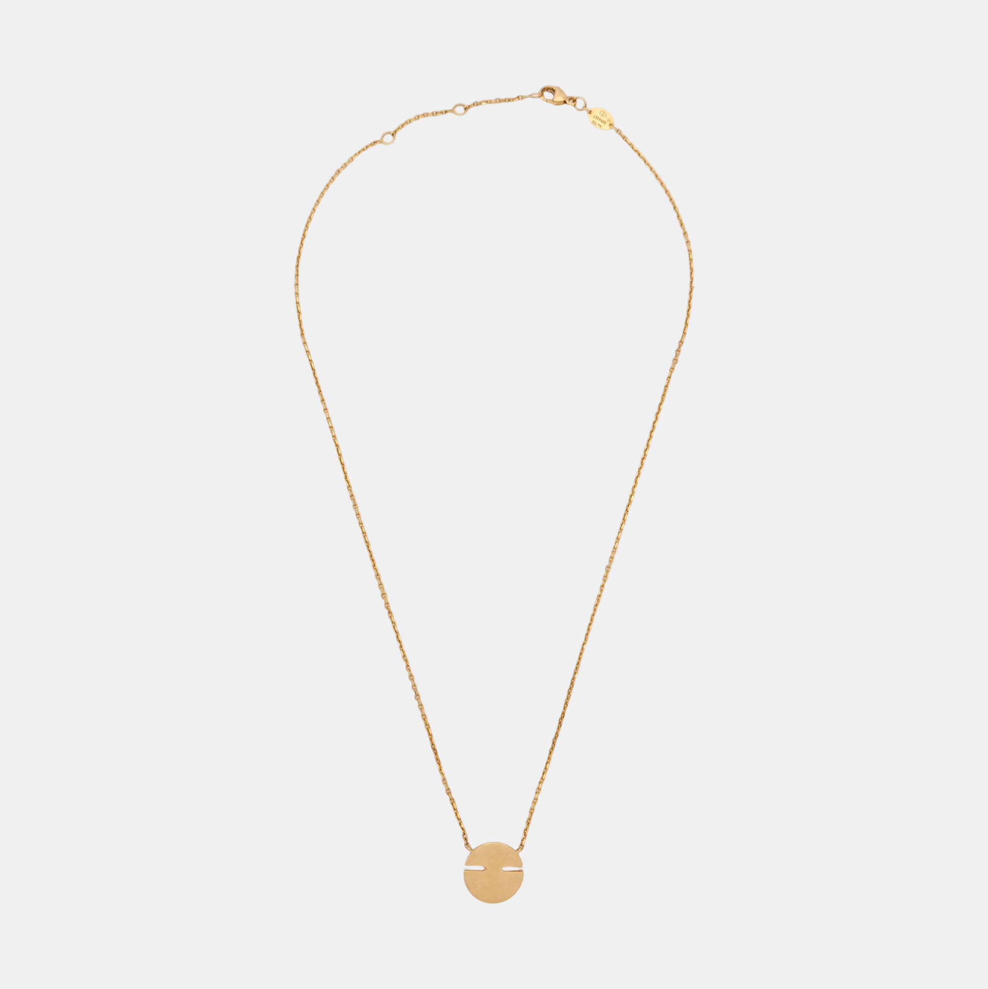 Jeux De Liens 18k Rose Gold Necklace