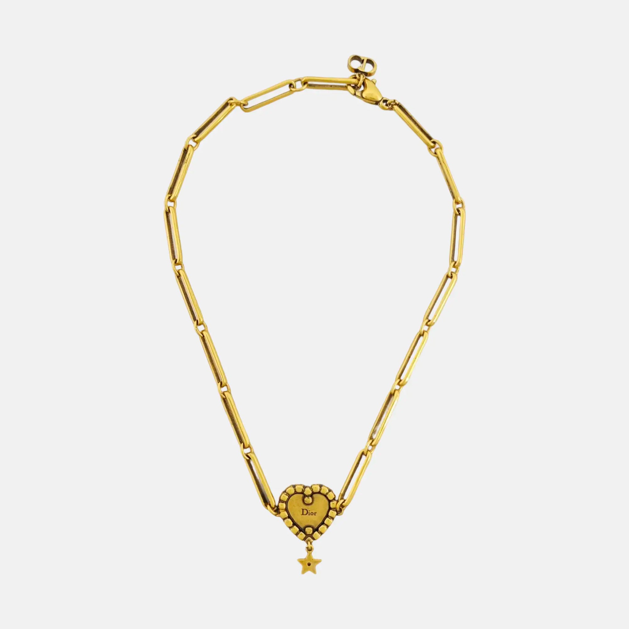 J'adior Metal Gold Necklace